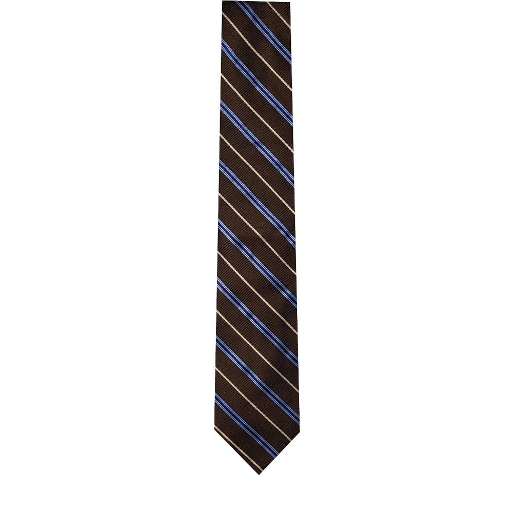 Nicola Ferri Regimental Stripes Pattern Necktie